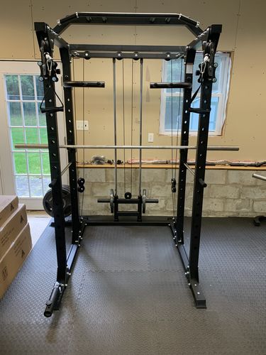 Customer photo review of Major Fitness PLM03 All-In-One Home Gym Power Rack
