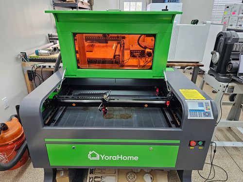 Customer photo review of YoraHome CO2 Laser Engraving Cutting Machine (Including CW-5000 Water Chiller)