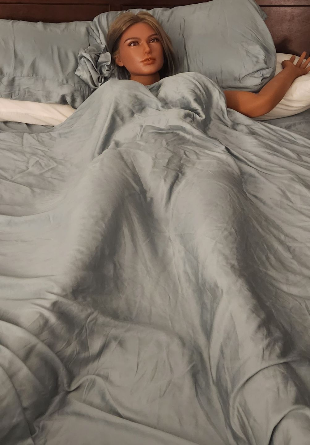 Customer photo review of US Stock - RIDMII Haven 150cm 187# Head Nature Skin Sexy Real Love Doll