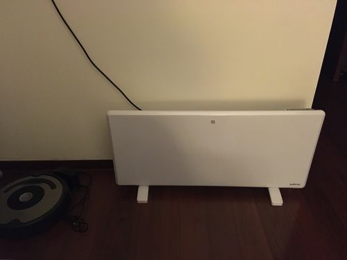 Customer photo review of Estufa Electrica Calefactor Wally One O 1800 W Wifi App