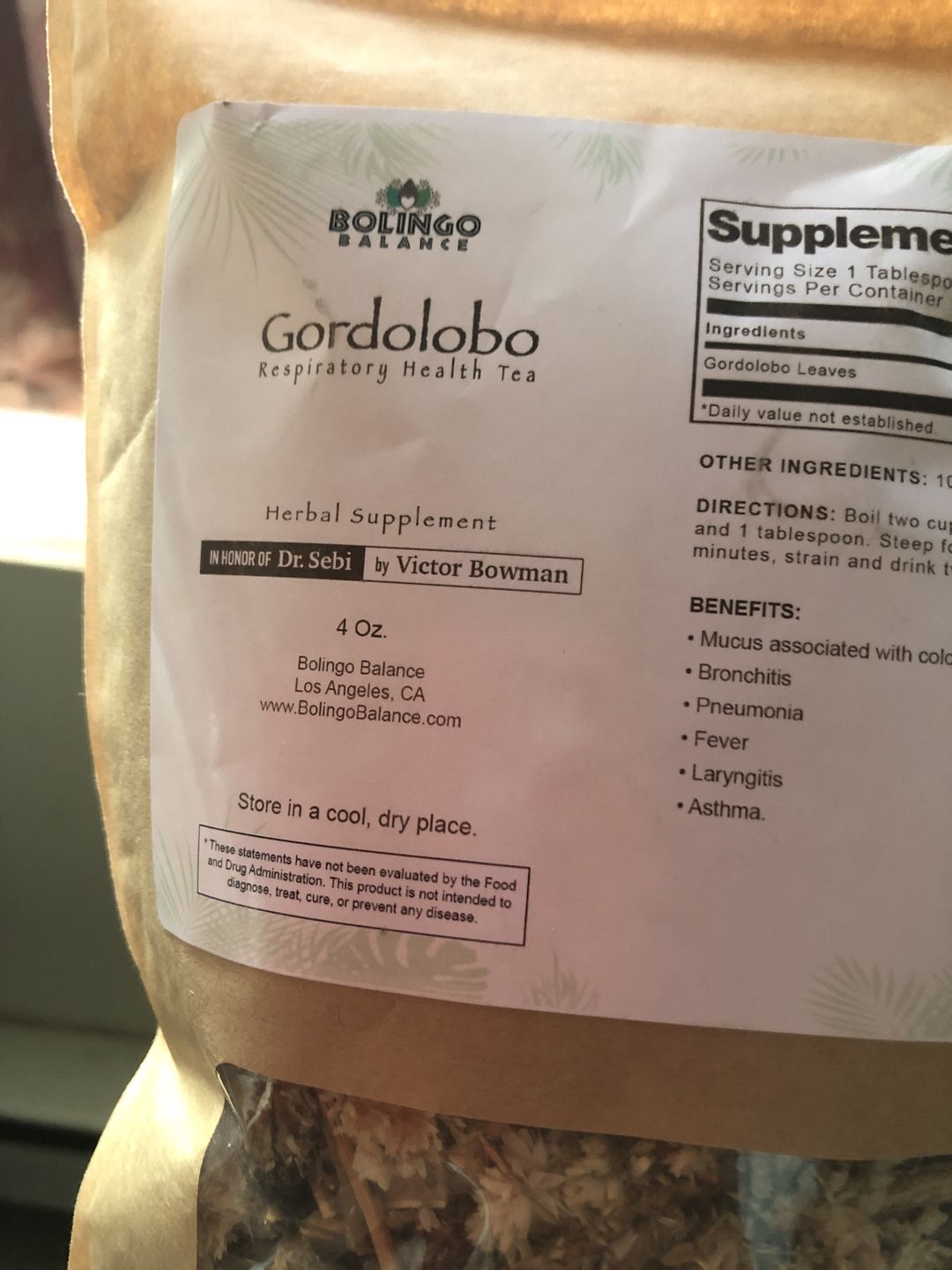 Customer photo review of GORDOLOBO