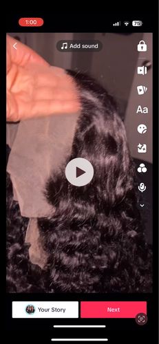 Customer photo review of Melting! Deep Wave Swiss HD Undetectable Lace 13x4 Lace Frontal Wig