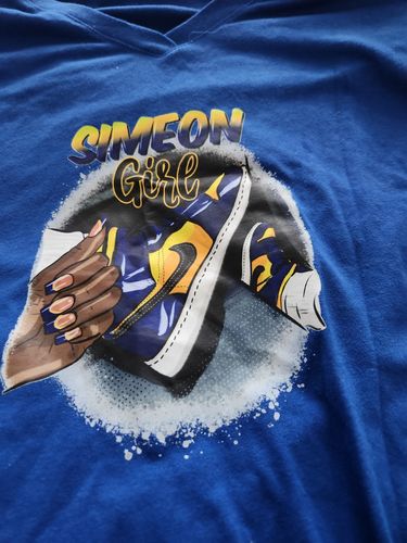 Customer photo review of Custom DTF Transfer 9 x 9