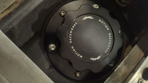 Customer photo review of Motion Billet Fuel Cap (Screw on) 6 bolt w/ Seal and Hardware 27-140