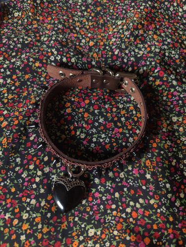 Customer photo review of Woodland Fae Obsidian Choker