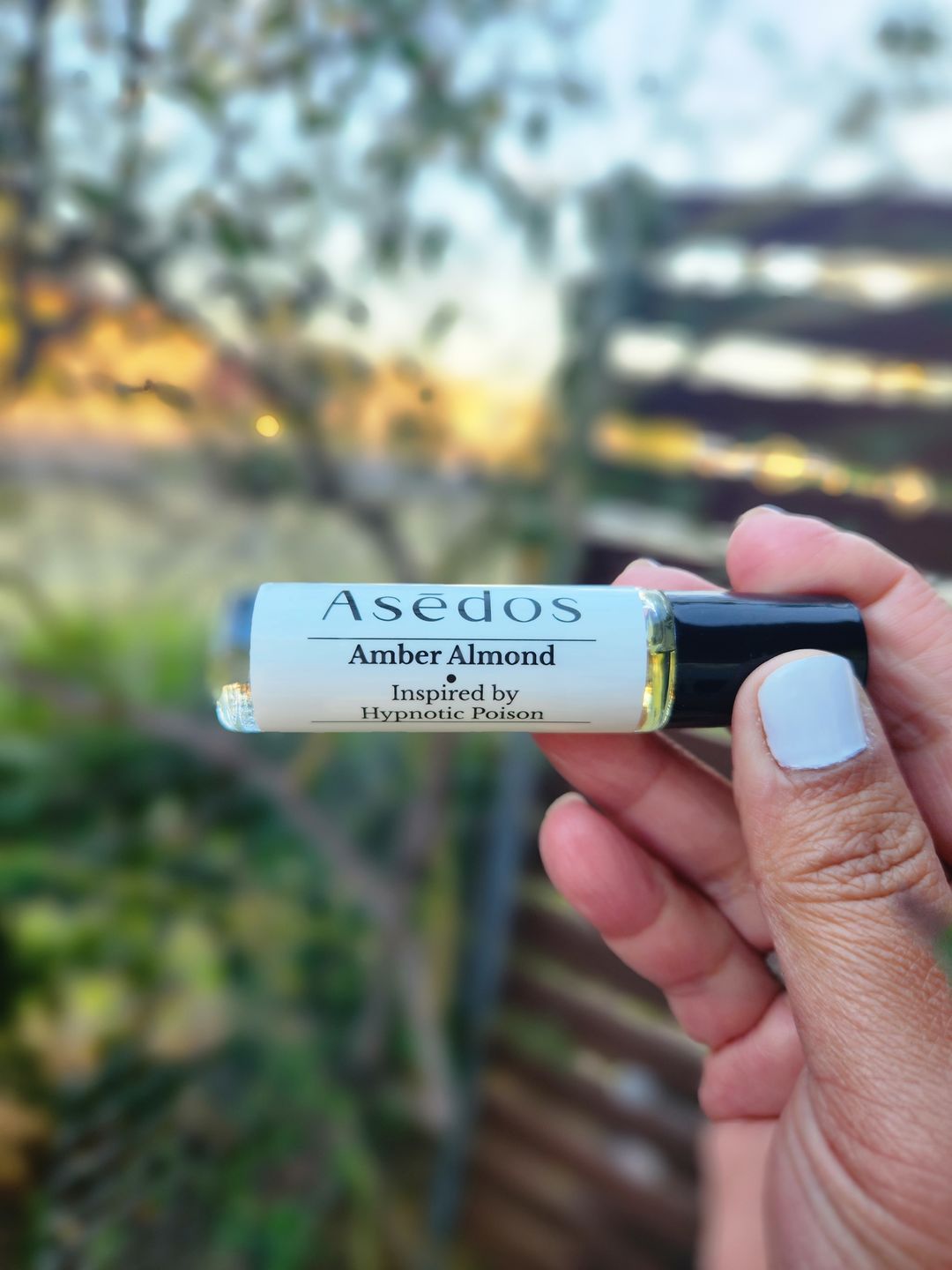 Customer photo review of AMBER ALMOND PERFUME OIL