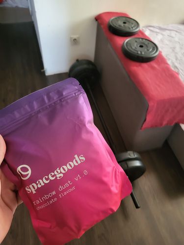 Customer photo review of rainbow dust - chocolate