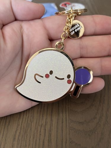 Customer photo review of Ghost ARMY Keychain