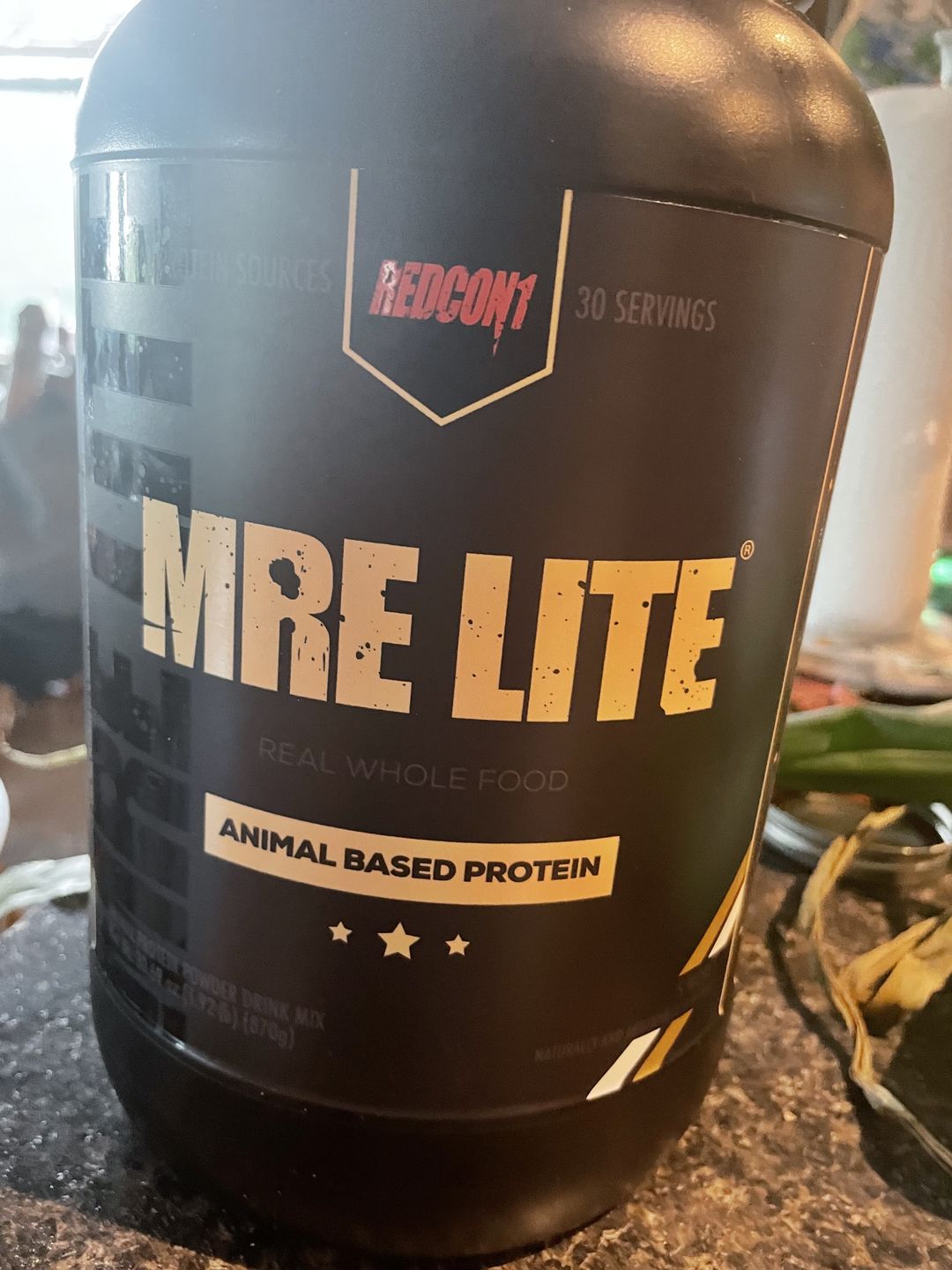 Customer photo review of MRE Lite - ANIMAL BASED PROTEIN