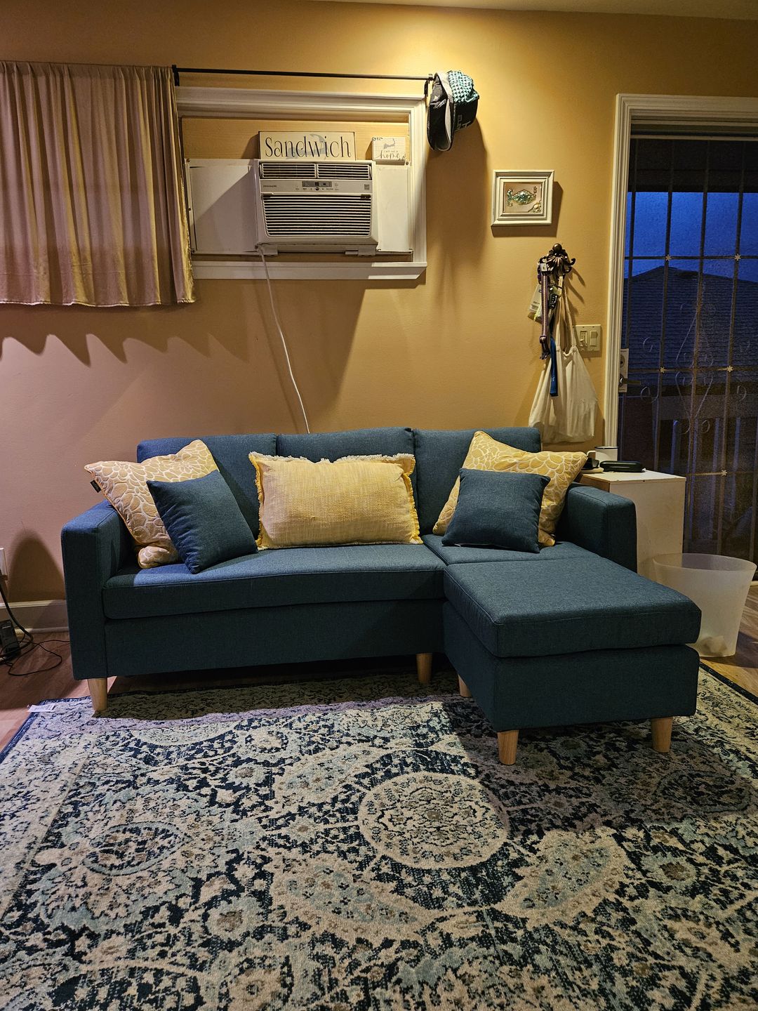 Customer photo review of Valolam Compact Sectional