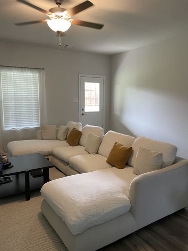 Customer photo review of Magic Sofa Cover - Classic | Sectional Slipcovers