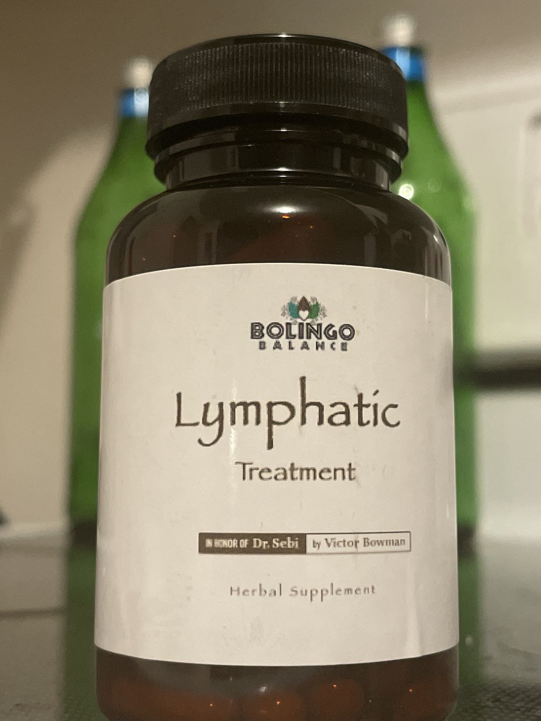 Customer photo review of LYMPHATIC CAPSULES