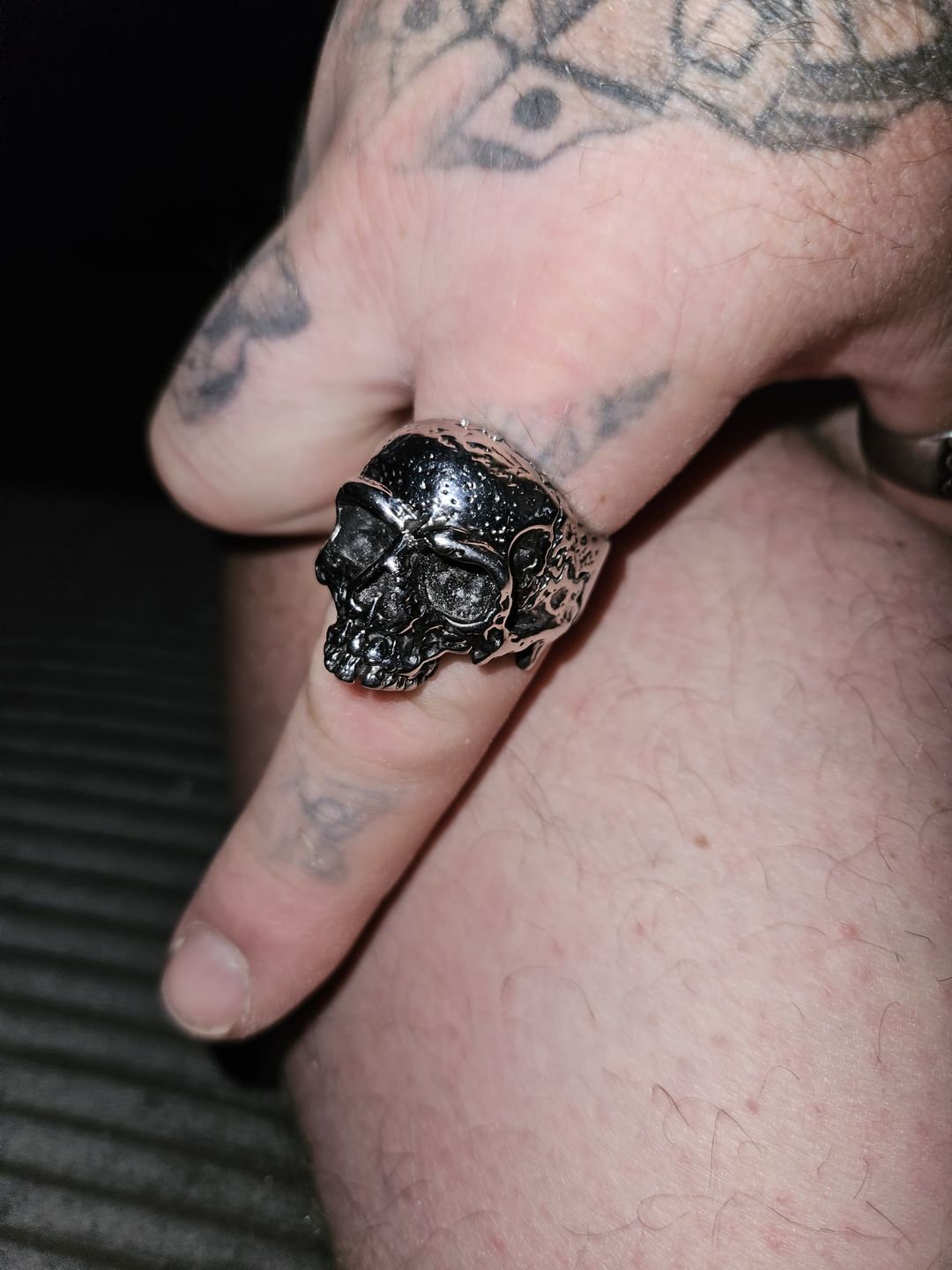 Customer photo review of ANCIENT SKULL.