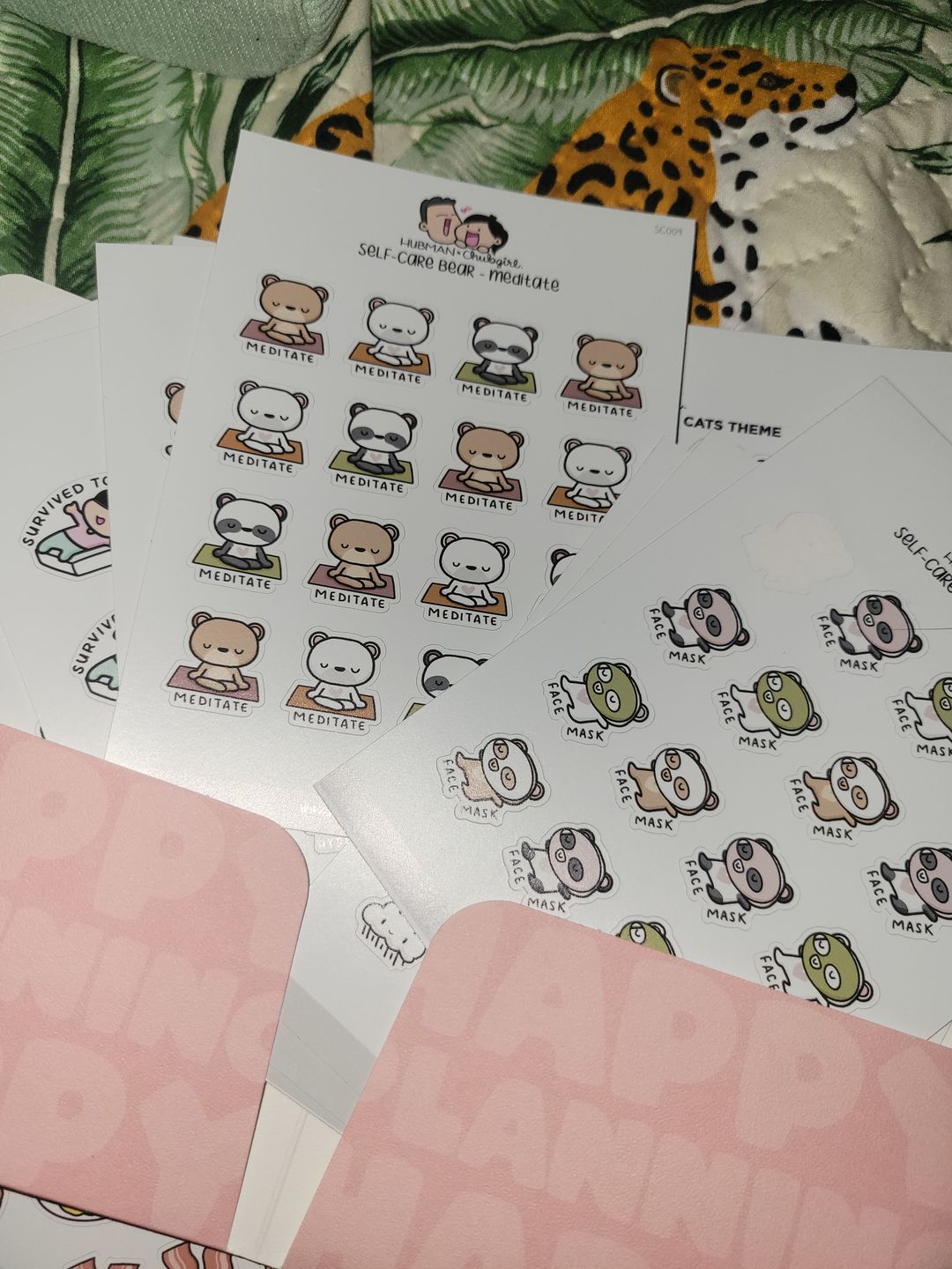Customer photo review of Cozy Cats Theme Hobonichi Weeks Kit