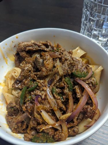 Customer photo review of [N1] Spicy Cumin Lamb Hand-Ripped Noodles Meal Kit (4 Servings)