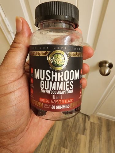 Customer photo review of MUSHROOM GUMMIES 10 IN 1 SUPERFOOD ADAPTOGEN