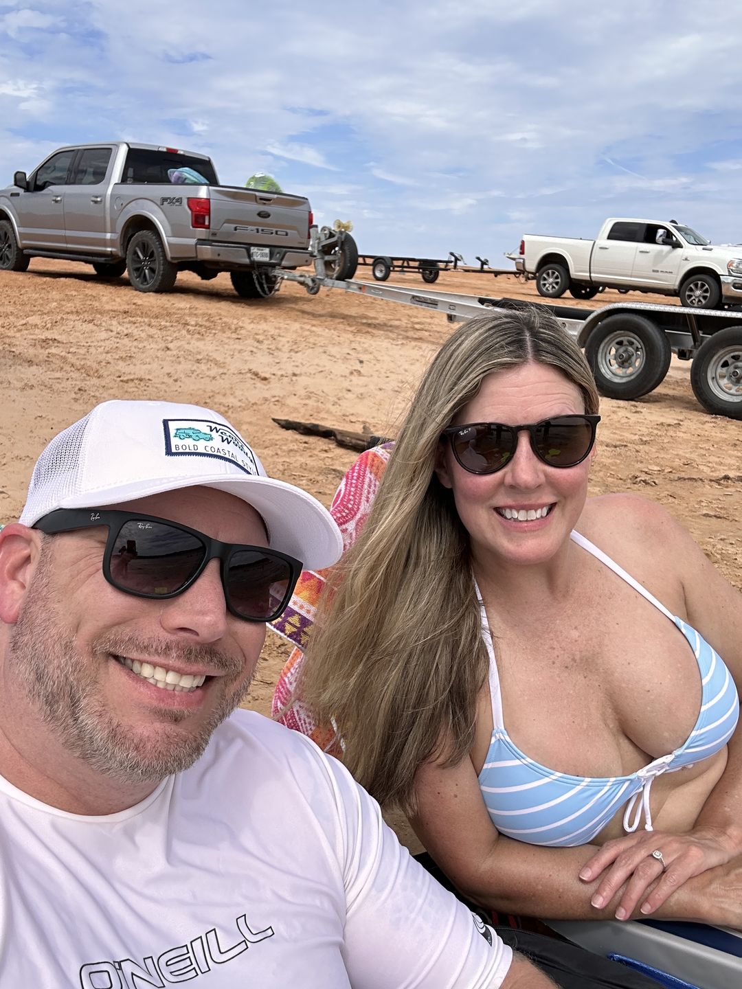 Customer photo review of BOLD BANNER TRUCKER