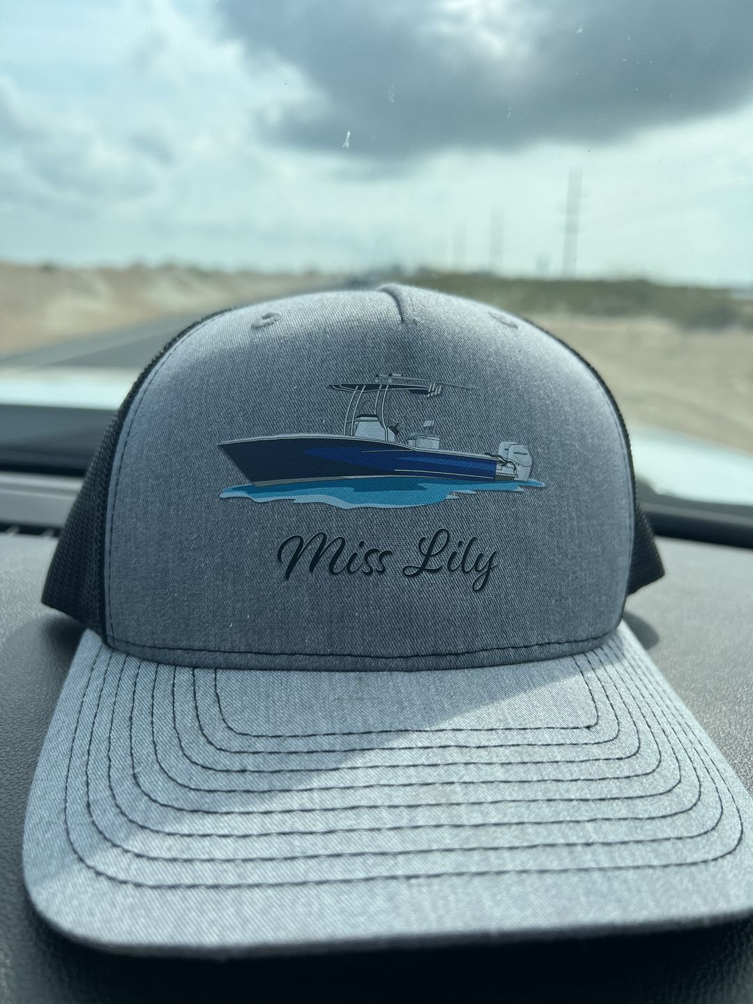 Customer photo review of Custom Trucker Hats