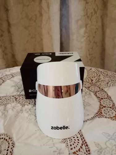 Customer photo review of Zobelle Glow LED Light Therapy Mask