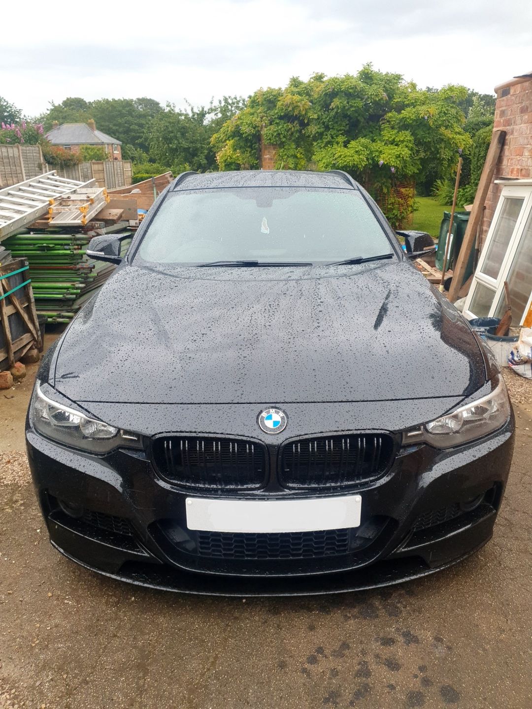 Customer photo review of MHC Black BMW M Style Wing Mirror Replacement Covers In Gloss Black