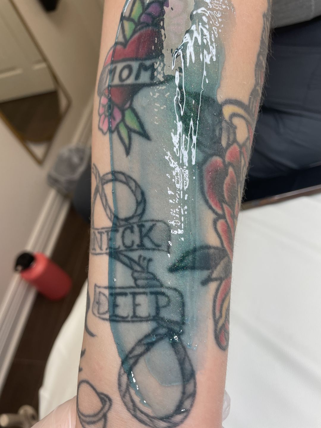 Customer photo review of Chameleon Blue Classic Soft Wax | Terra Series -Athena