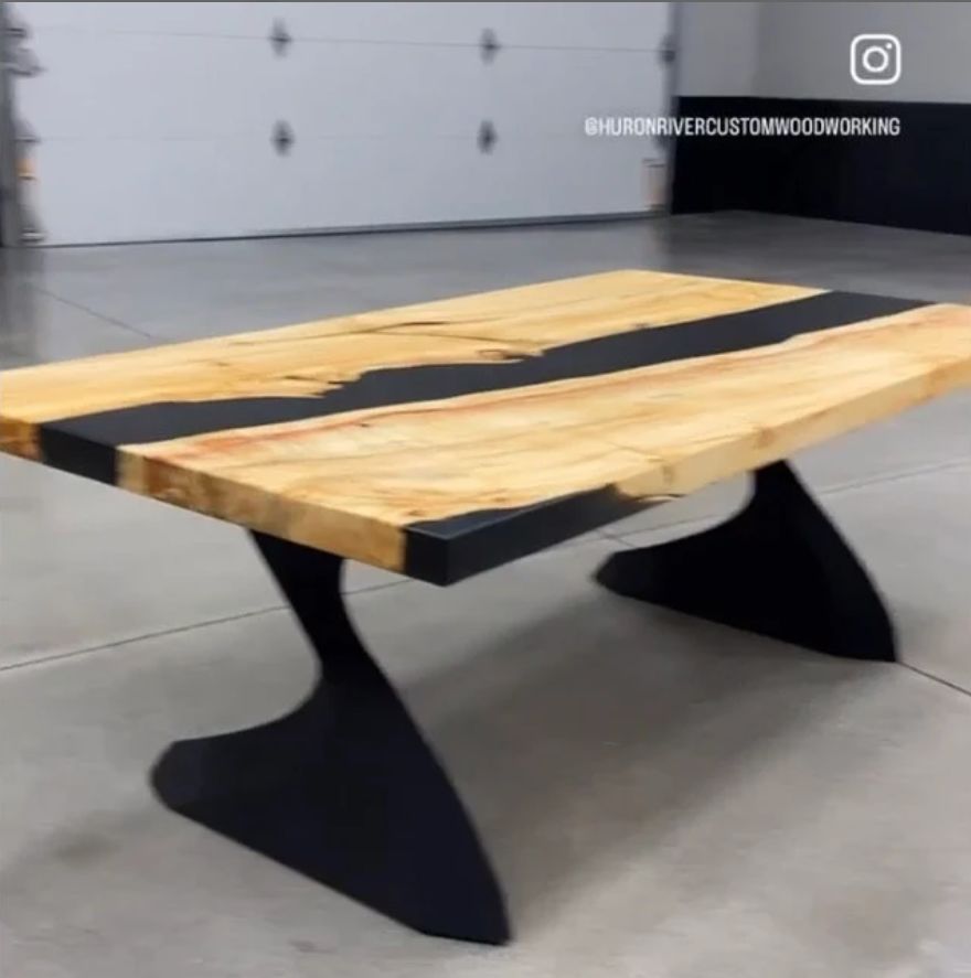 Customer photo review of Metal Bench Legs - 214 Botas - 20W, 16H inch - Set of 2 pcs - Flowyline