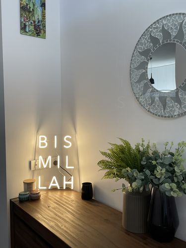 Customer photo review of The Neon BISMILLAH