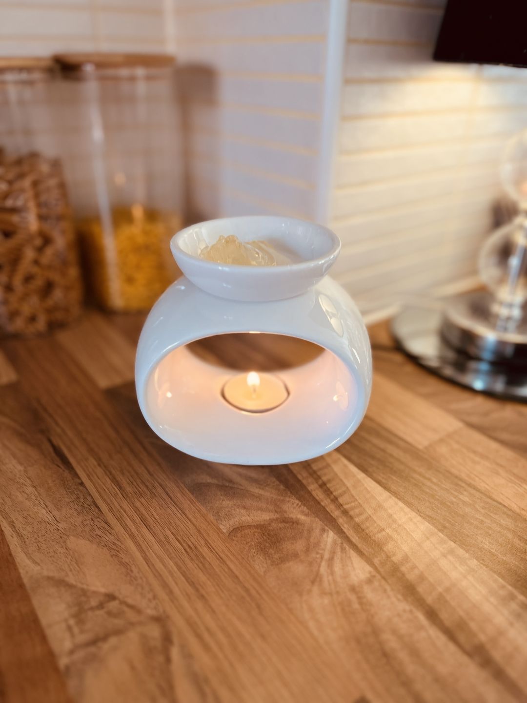 Customer photo review of Rome Ceramic Wax Burner