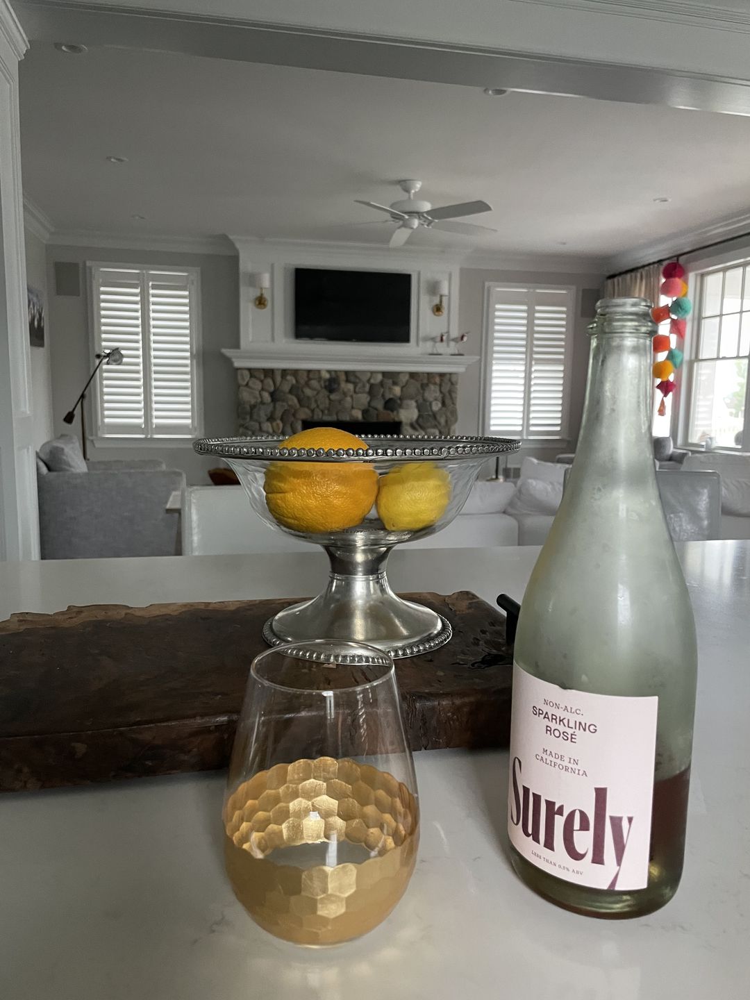Customer photo review of Non-Alcoholic Sparkling Rosé
