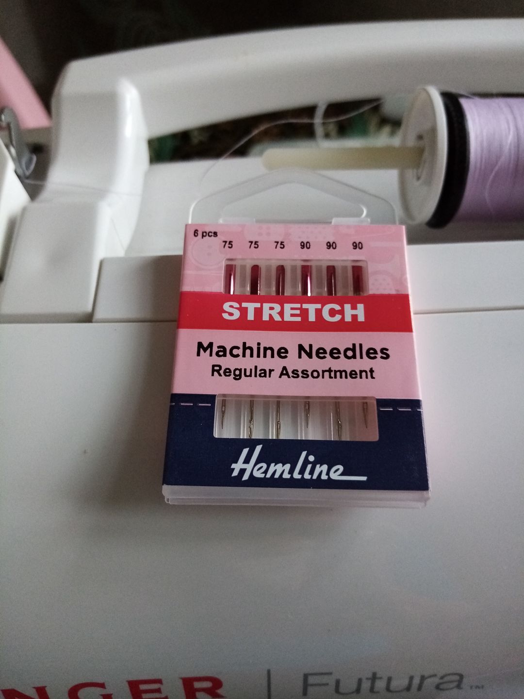 Customer photo review of Stretch Machine Needles Hemline