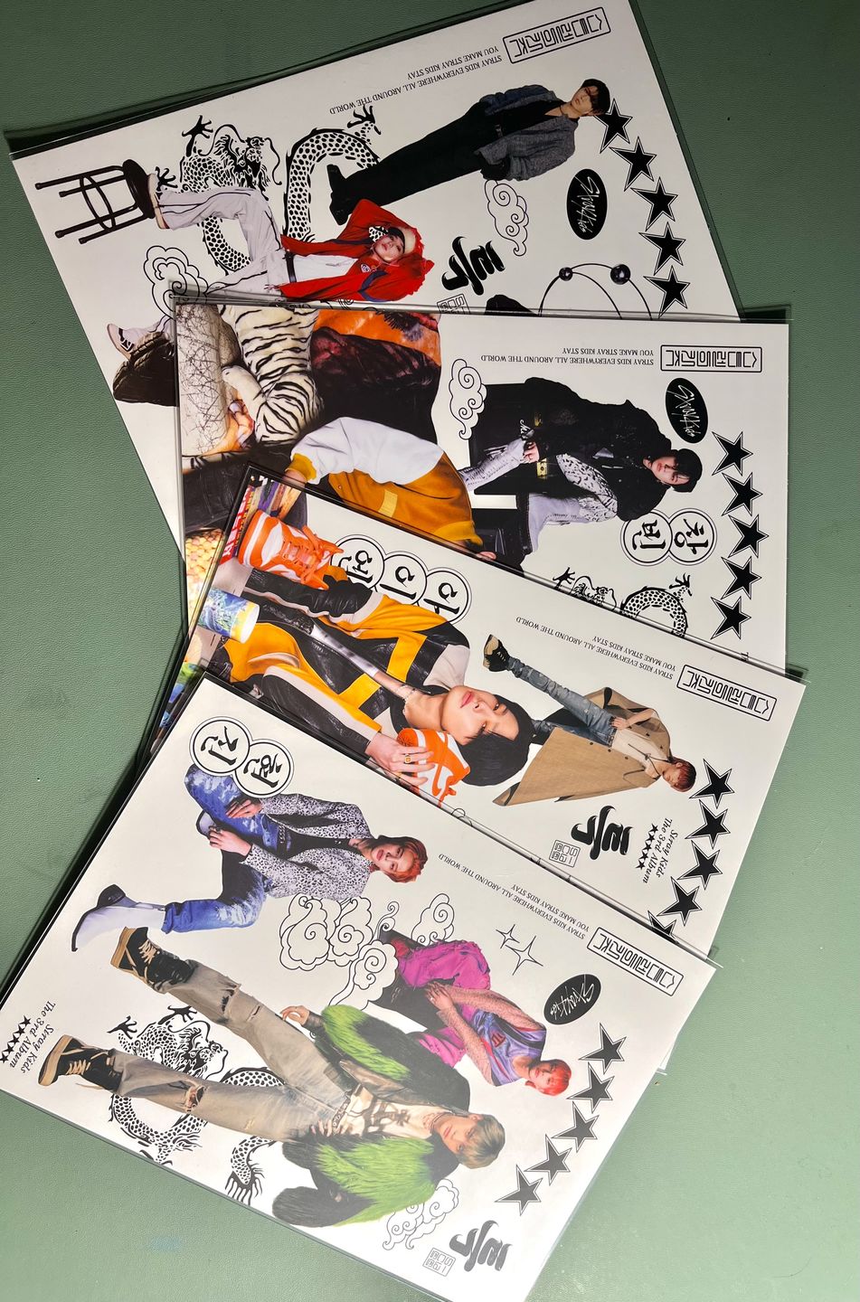 Customer photo review of PREMIUM POSTCARD SLEEVES - INDIGO VERSION (154x213MM)