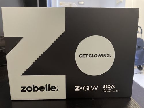 Customer photo review of Zobelle Glow LED Light Therapy Mask
