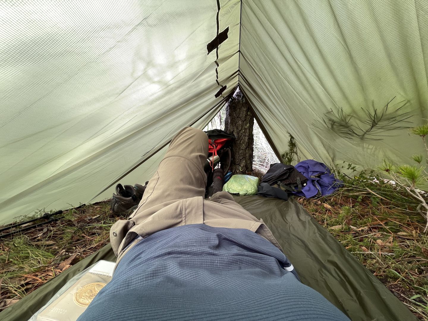 Customer photo review of Ultralight Groundsheet - Single