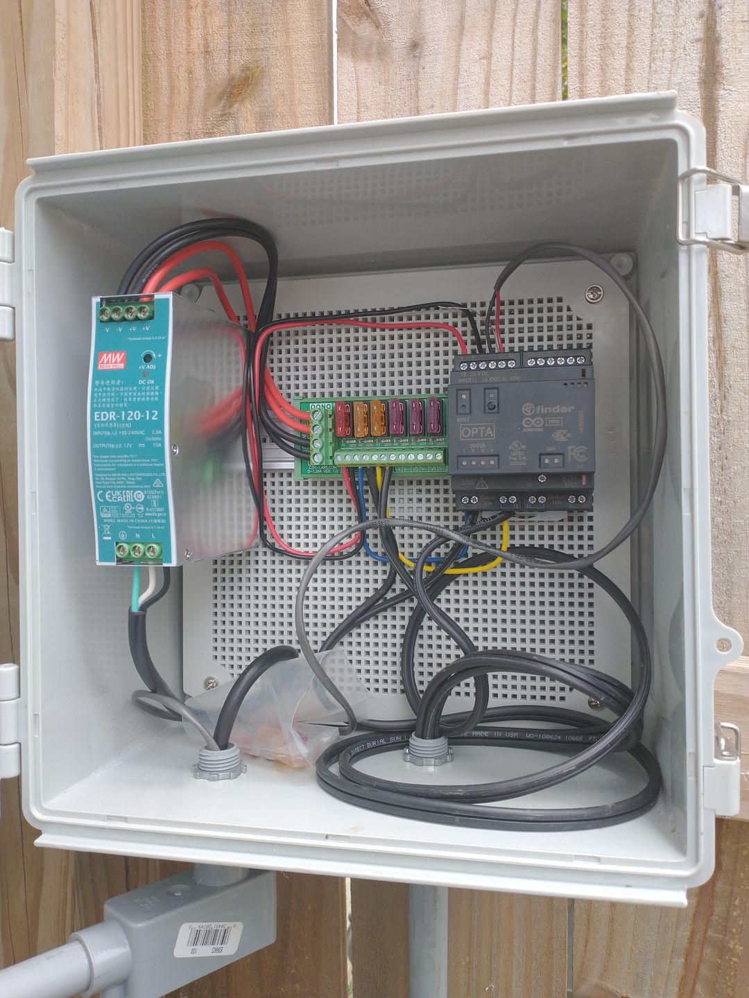 Customer photo review of Arduino Opta Lite