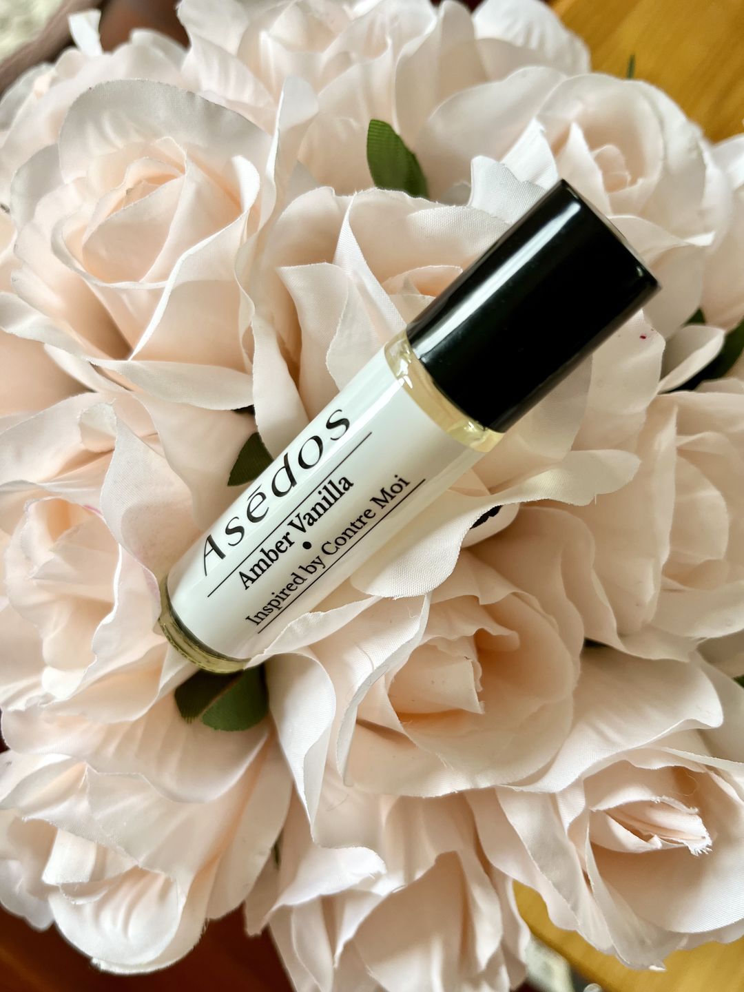 Customer photo review of AMBER VANILLA PERFUME OIL