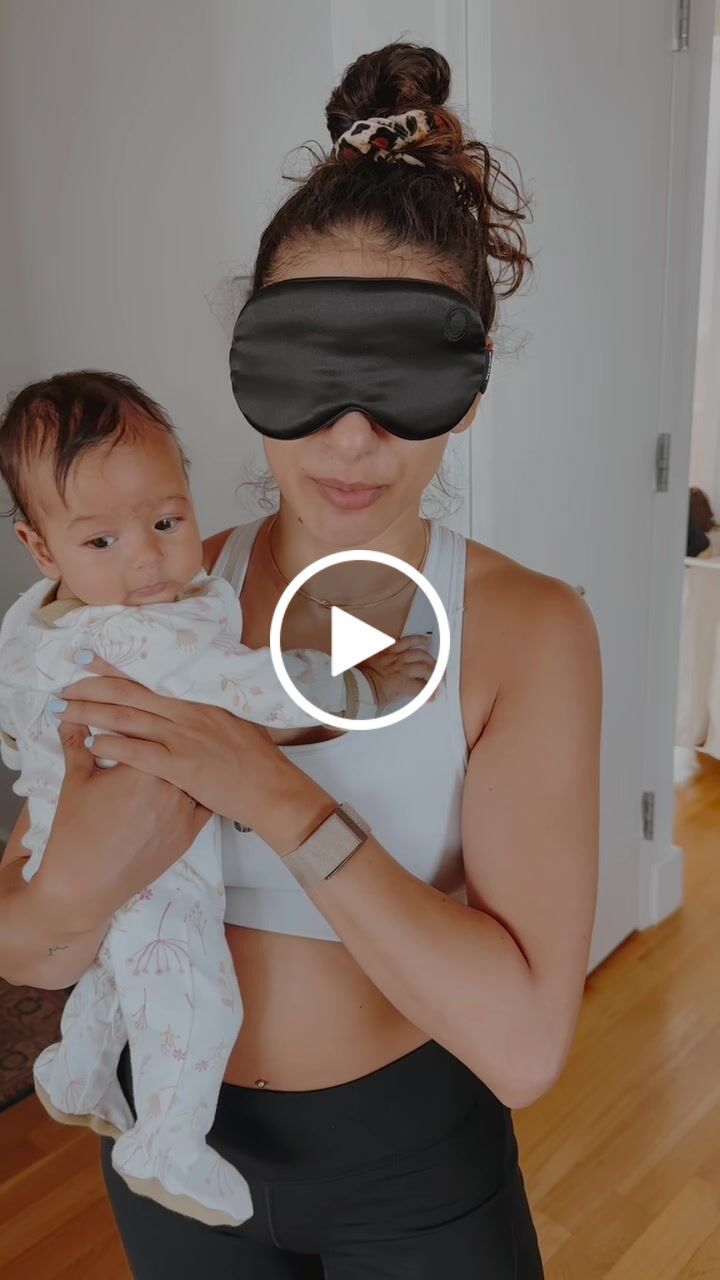 Customer video review of Performance Silk Sleep Mask