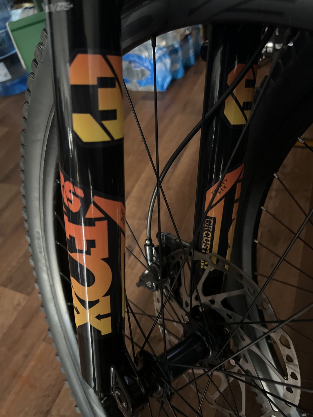 Customer photo review of Custom Fox 36 Decal