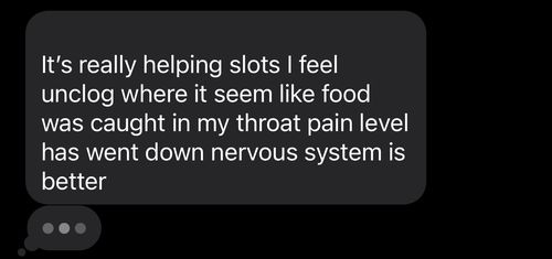 Customer photo review of Cinnamon Sea Moss Gel