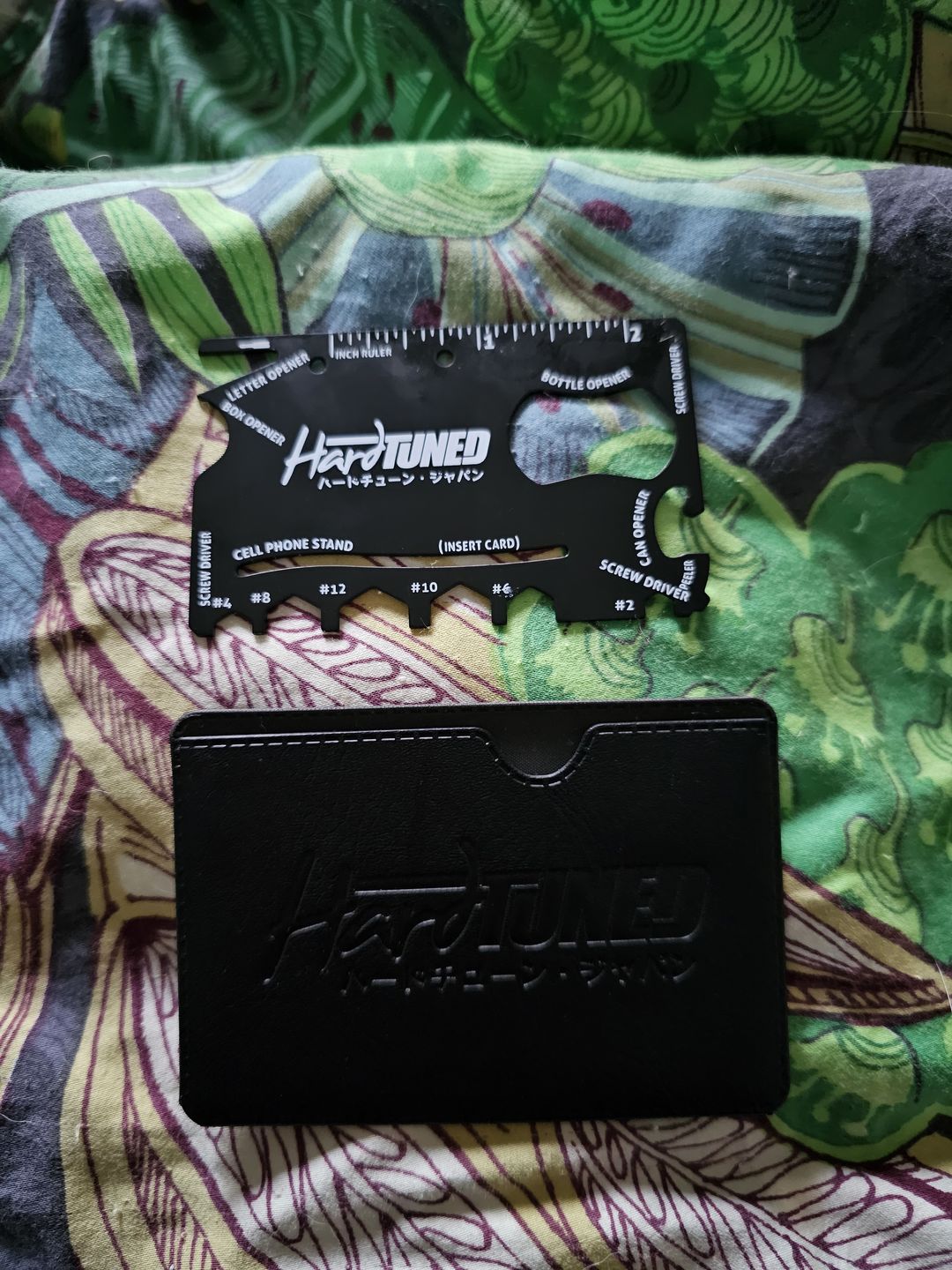 Customer photo review of Hardtuned Wallet Multitool