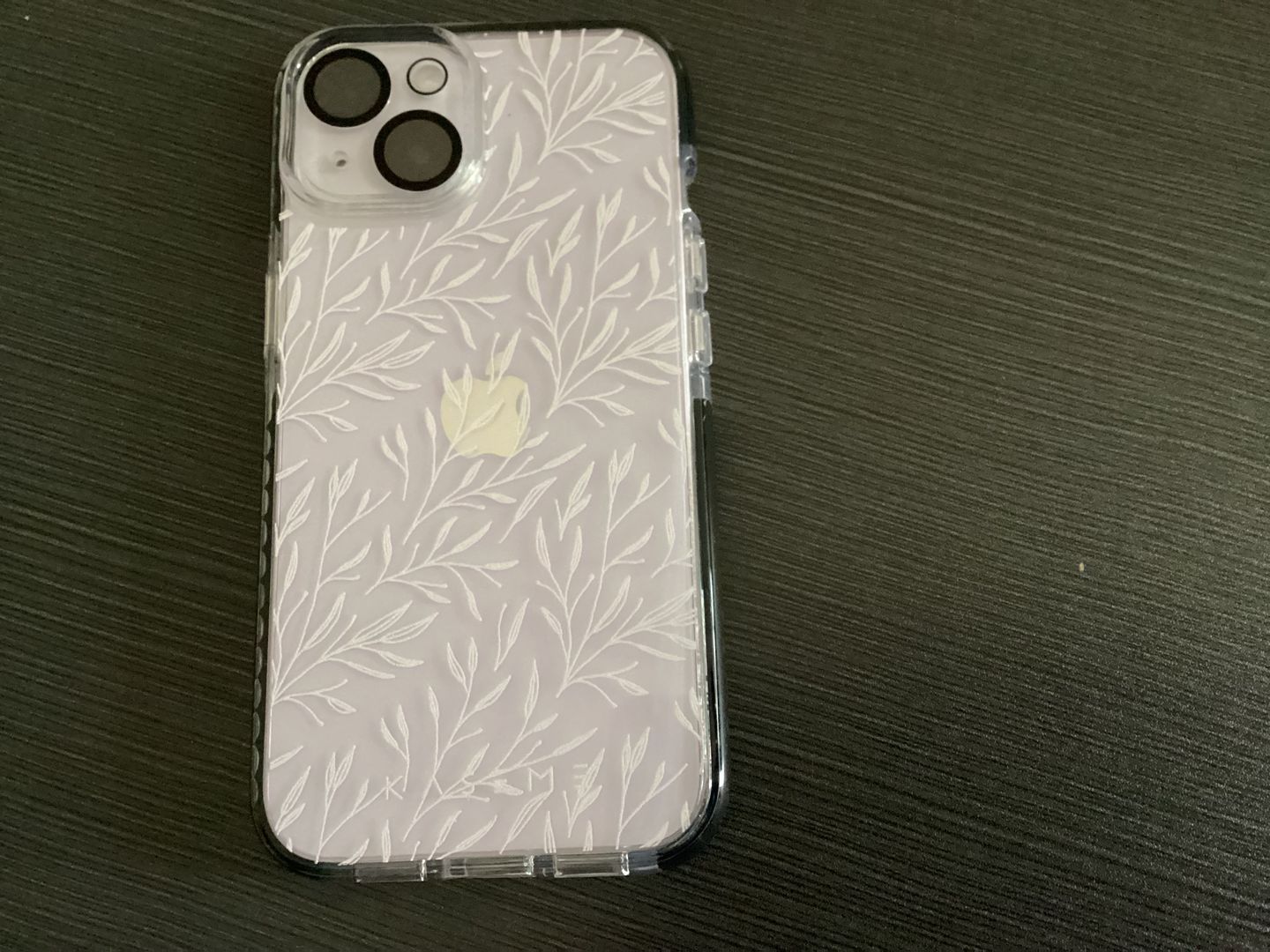 Customer photo review of Hibiscus Clear Case