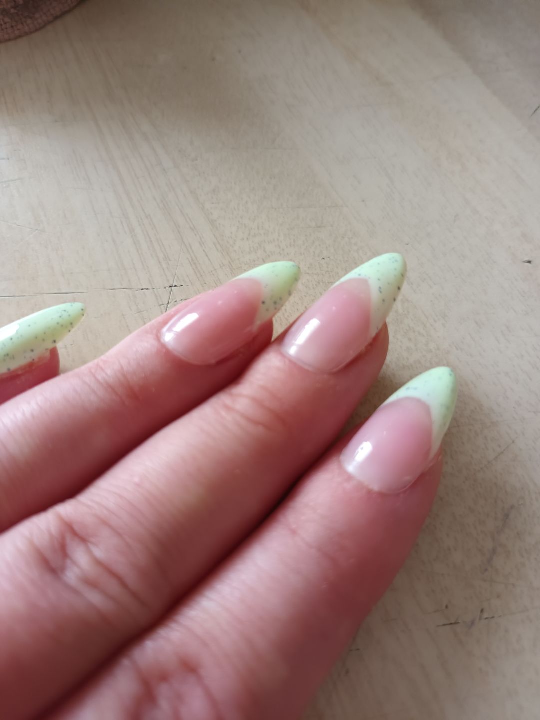 Customer photo review of Semilac BB Base Nude UV Gel Polish 7 ml