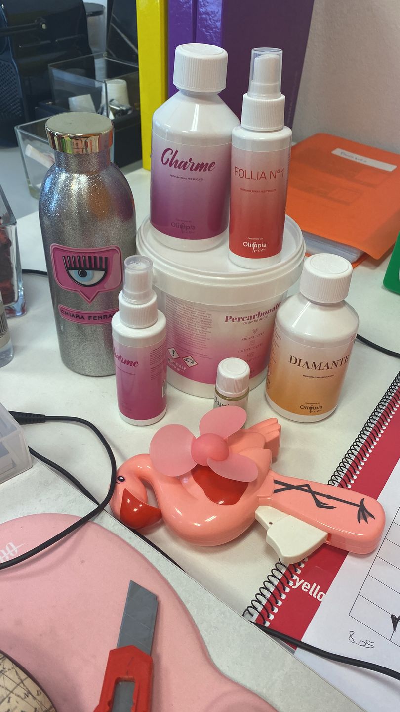 Customer photo review of Tester Omaggio profumatore per bucato Jasmine OH Fragrance