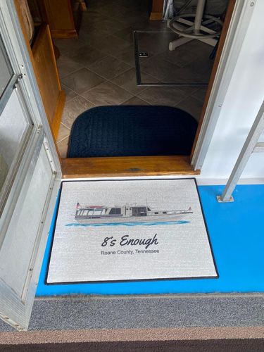 Customer photo review of Custom Digital Boat Artwork