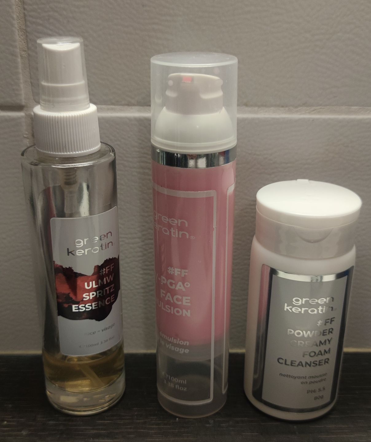 Customer photo review of Y-PGA Emulsion pour le visage, Sans Parfum
