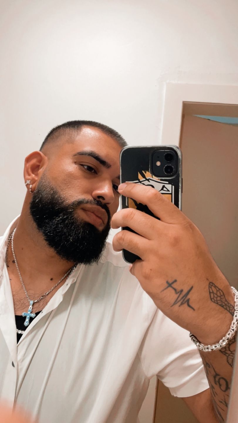 Customer photo review of FROSTIES EARRINGS. - WHITE GOLD