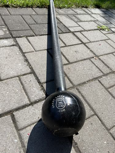 Customer photo review of 14kg/30.8lbs Macebell