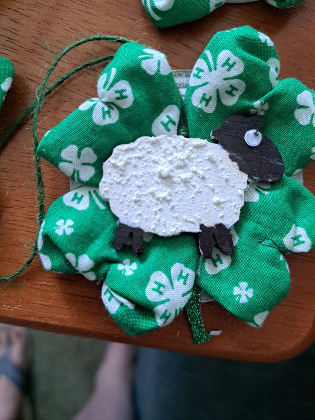 Customer photo review of Unfinished Wood Cute Sheep Shape - Craft - up to 36"