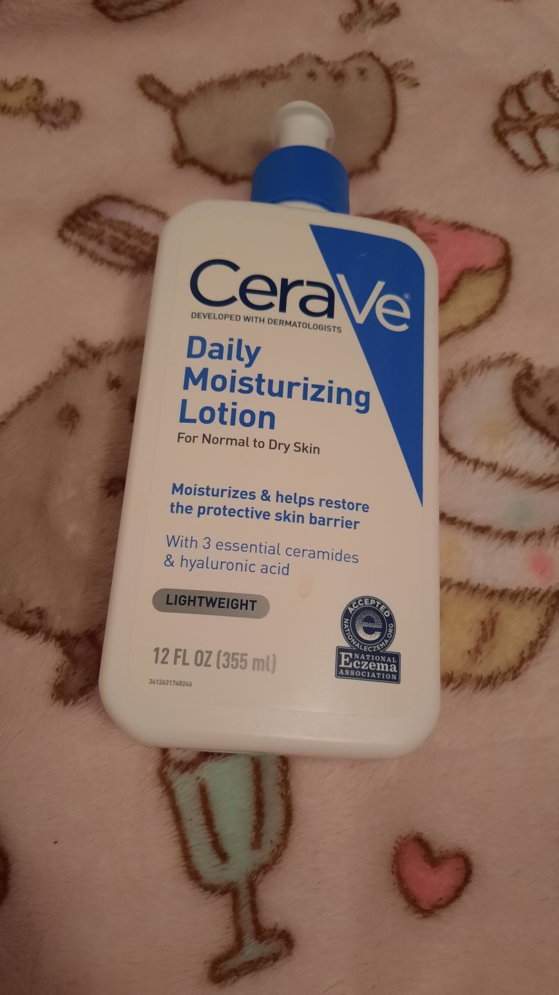 Customer photo review of Daily Moisturizing Lotion