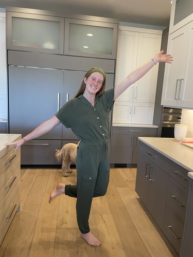 Customer photo review of Brigitte Brianna Cargo Jumper