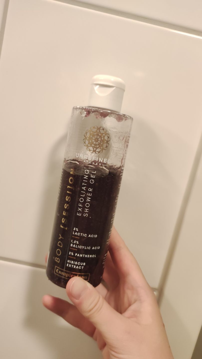 Customer photo review of BODY [SESSI]ON. - Exfoliating Shower Gel